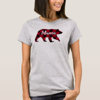 Russe Mama Bear Rouge Buffalo Plaid