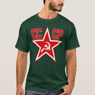 T-shirt Russe Rouge CCCP