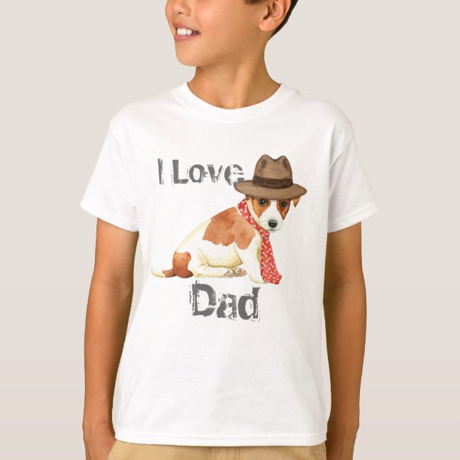 T-shirt Russell Terrier Papa (Devant)