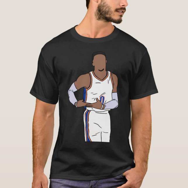T-shirt Russell Westbrook Rocks Le (Devant)