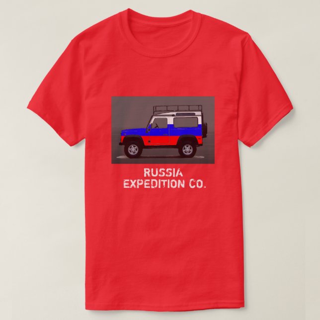 T-SHIRT RUSSIE (Design devant)