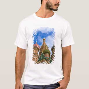 T-shirt Russie, Moscou, Place Rouge, Saint-Basile
