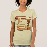 Rust Burnt Orange Brown Sud-Ouest d'inspiration Ar