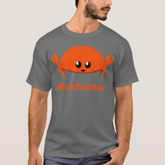 T-shirt Rust Language Lang Mascotte non officielle Ferris 