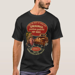 T-shirt Rust Original De Votre Vie Chaud Rat Rod Rod 