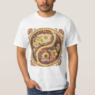 T-shirt Rust Yin Yang