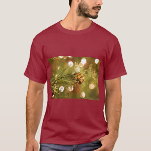 T-Shirt Rustique Cône de Pin – Charme Naturel de l