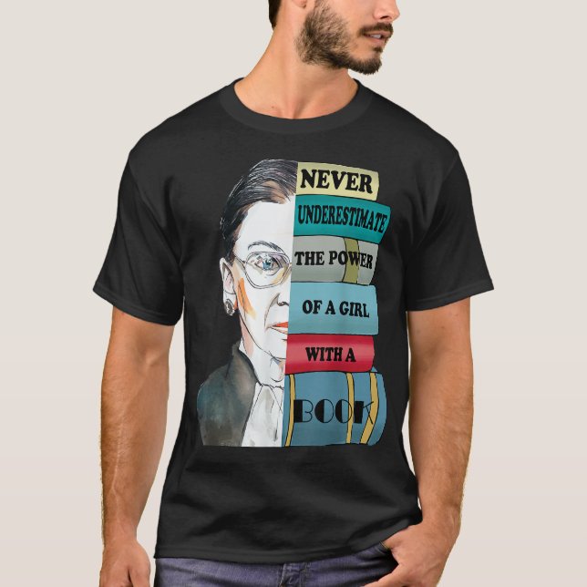 T-shirt Ruth Bader Ginsburg Costume Top Libéral Féministes (Devant)