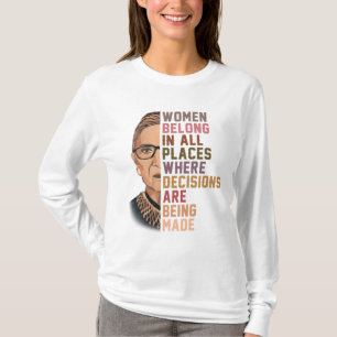 T-shirt Ruth Bader Ginsburg RBG