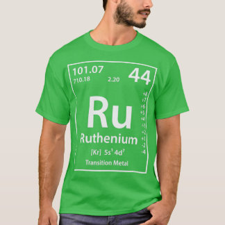 T-shirt Ruthénium