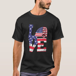 T-shirt RV Camping Patriotique Camping 4 juillet Américain