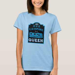 T-shirt RV Camping Queen USA