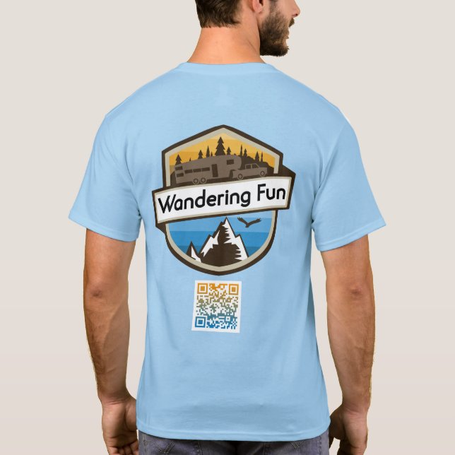 T-shirt RV Wandering Fun (Dos)
