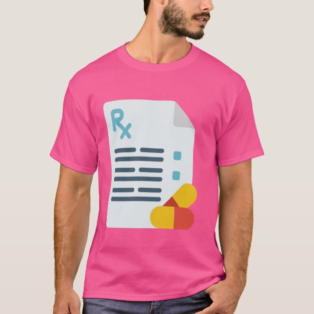 T-shirt Rx Technicien en pharmacie Pharmacie Médecine Phar (Devant)
