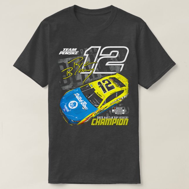 T-shirt Ryan Blaney Champion de la NasCup 2023 (Design devant)