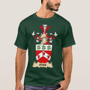 T-shirt Ryan Coat d'armoiries Famille Crest