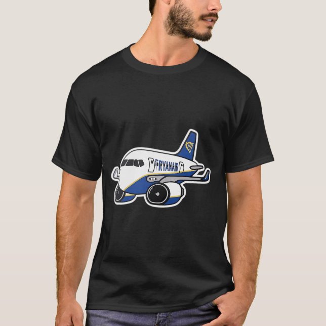 T-shirt Ryanair 737-800 (Devant)