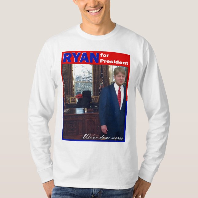 T-shirt ryanforpresident2 (Devant)