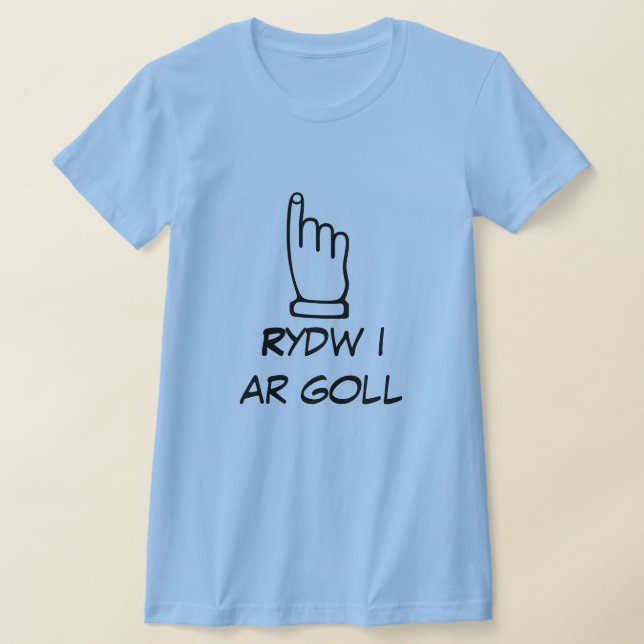 T-shirt Rydw i ar goll - Je suis perdu (Poser)