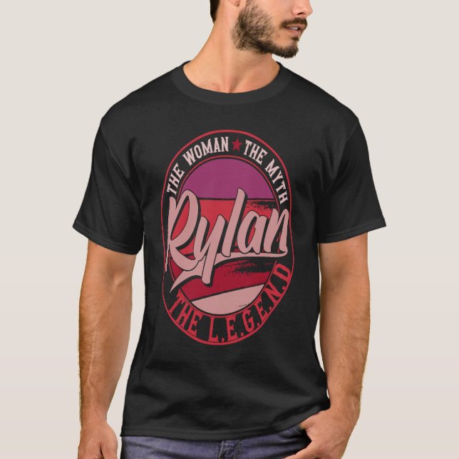 T-shirt Rylan la Dame du Mythe la Légende (Devant)