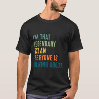 T-shirt Rylan légendaire Nom personnalisé