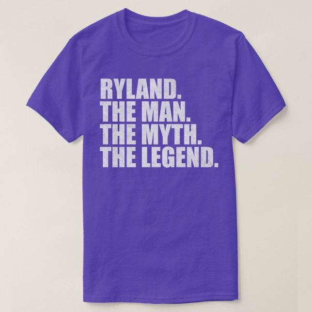 T-shirt Ryland Nom Ryland prénom Ryland (Design devant)