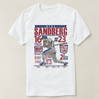 T-shirt Ryno Hall of Fame Baseball Stats Hommage