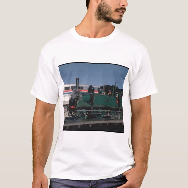 T-shirt Rys britannique 0-4-4 T "Dunrobin_Trains du monde (Devant)