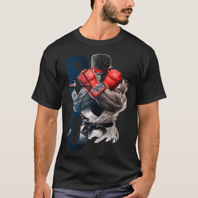 T-shirt Ryu Street Fighter Xtream Fight Intimidation SFV R (Devant)