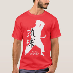 T-shirt Ryukyu Okinawa Karate White