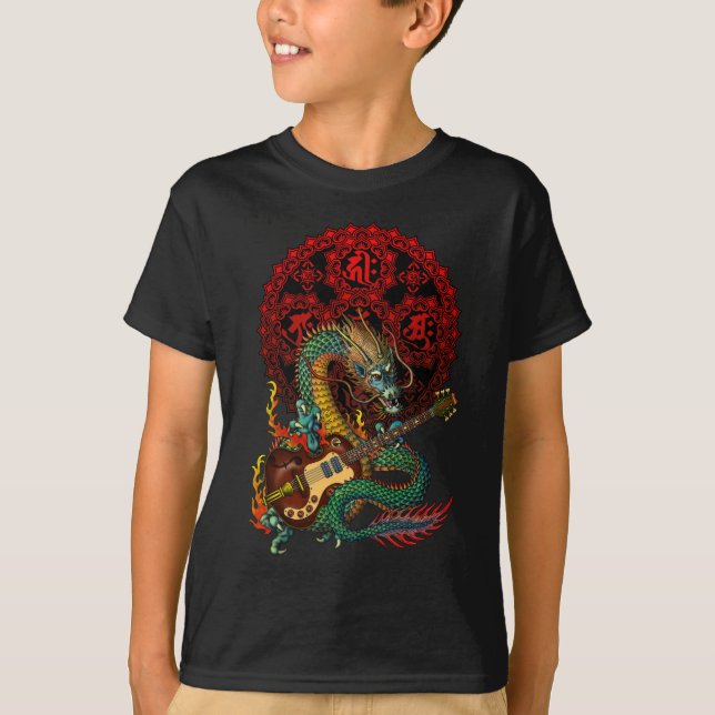 T-shirt Ryuu guitar 05 (Devant)