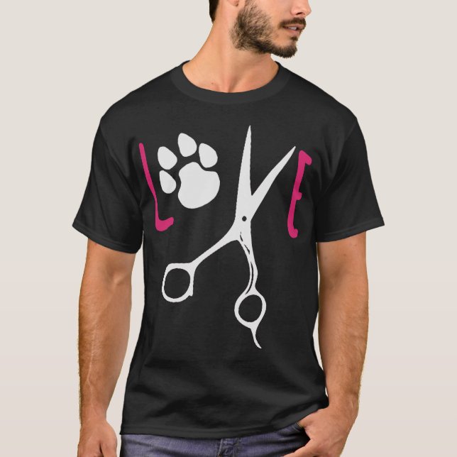 T-shirt S2 Chien Grooming Chien Groomer (11) (Devant)