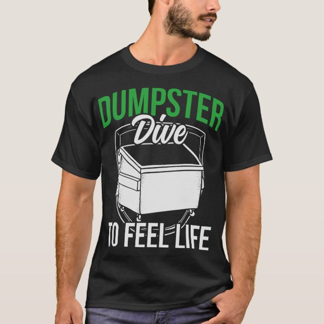 T-shirt S2 Dumpster Diving (116) (Devant)