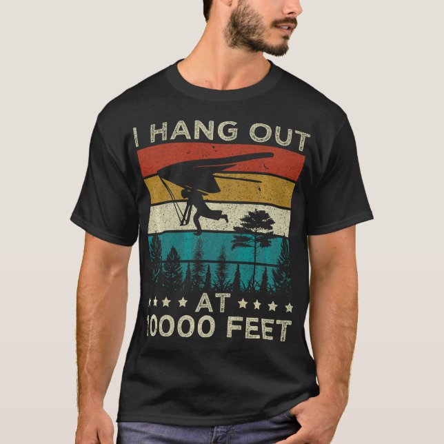 T-shirt S2 Hang Gliding Hang Glider (142) (Devant)