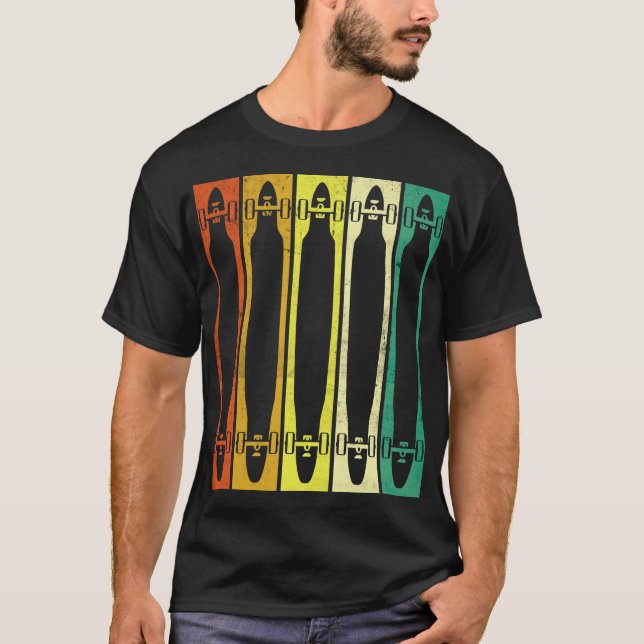 T-shirt S2 Longskate Longboard Longboardeur (24) (Devant)