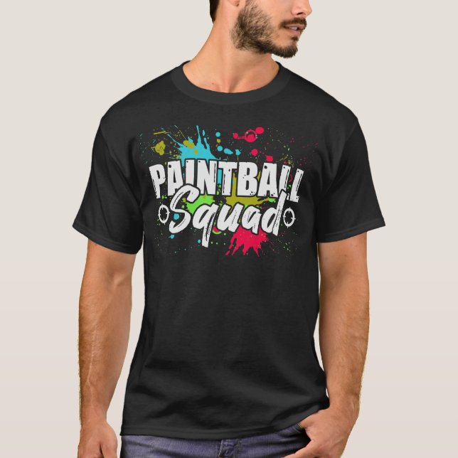 T-shirt S2 Paintball (100) (Devant)