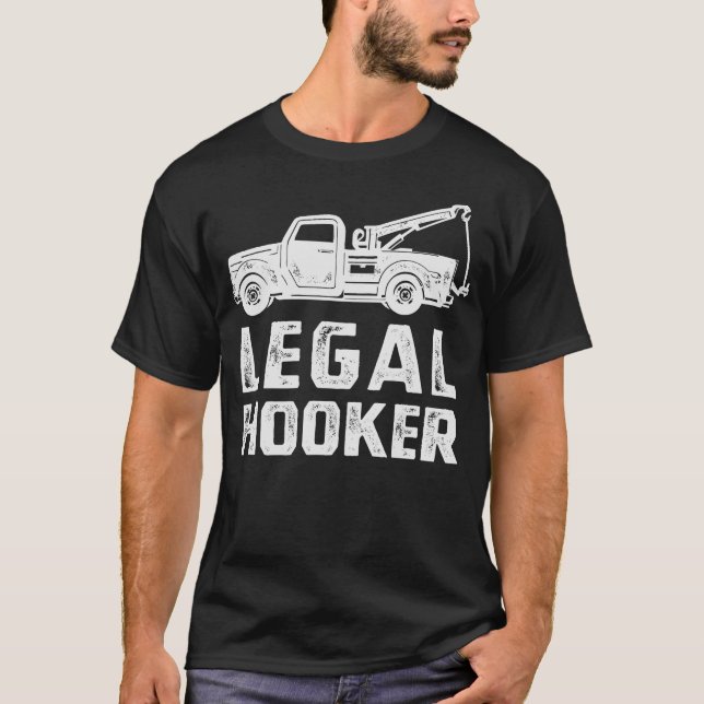 T-shirt S2 Tow Truck Tow Trucker (7) (Devant)