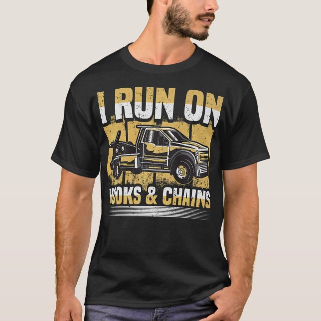 T-shirt S2 Tow Truck Tow Trucker (78) (Devant)