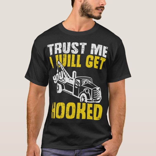 T-shirt S2 Tow Truck Tow Trucker (85) (Devant)