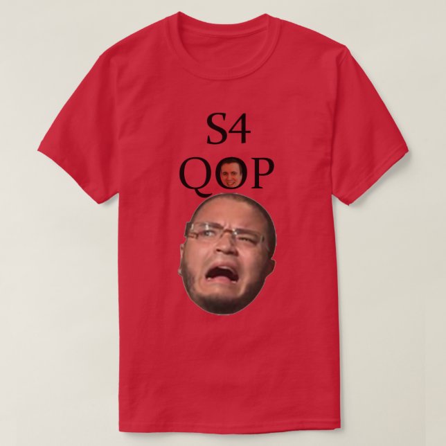 T-shirt S4 Quop WutFace (Design devant)
