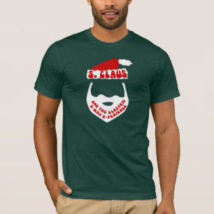 T-shirt S. Claus et la visite électrique de Noël