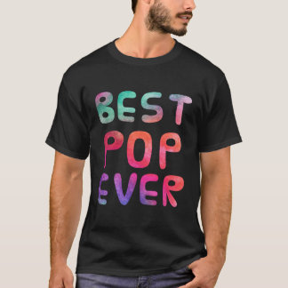 T-shirt S Cravate Type Best Pop Ever Grandpa Fête des père