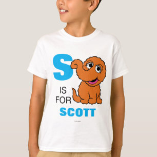 T-shirt S est pour Snuffleupagus   Ajouter Votre Nom