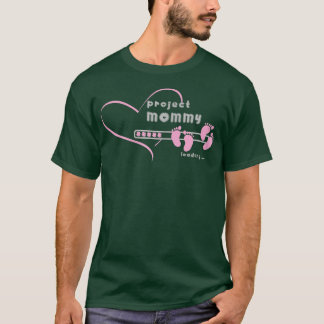 T-shirt s Mommy loading 2022 pour la grossesse faire-part