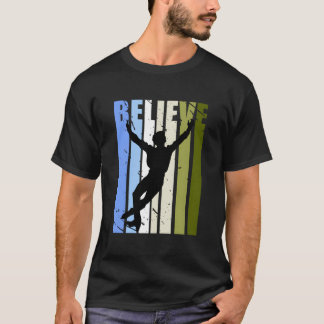 T-shirt S Patinage Sur Glace Figure Patineur Danse Sur Ice