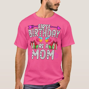 T-shirt s Premier anniversaire en tant que mère Maternité