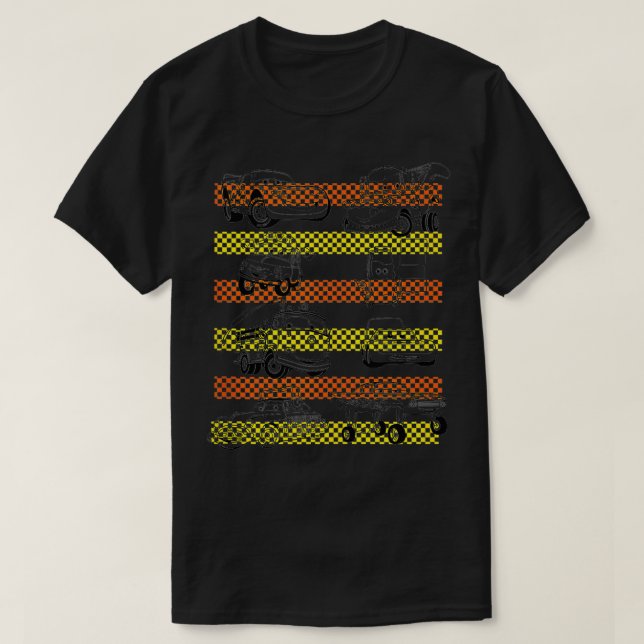 T-shirt s Radiator Springs - Outlines (Design devant)