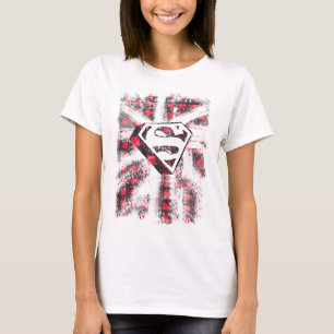 T-shirt S-Shield Over Plaid