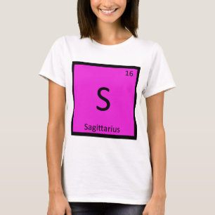 T-shirt S - Signe du zodiaque Sagittaire Symbole de la chi