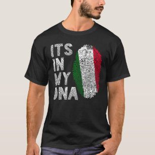 T-shirt Sa dedans mon empreinte digitale italienne drôle
